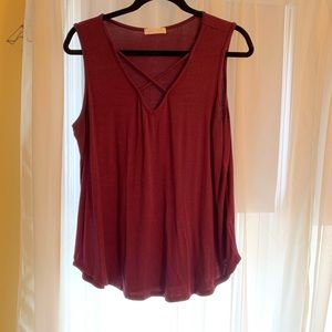 Emory Park Dolce Sleeveless knit top